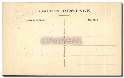 Clermont-Ferrand — Notre-Dame-du-Port — wonderbaarlijke beeld met gekroonde kroon geschenken in 1875 — H. Lefèvre, Clermont-Ferrand — Achterkant