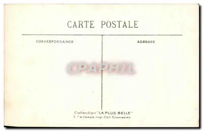 Surroundings of Chambéry - LES CHARNETTES - House of J.-J. Rousseau - The Dining Room — Back