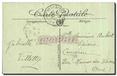 Sacro-Cora de Montmartre — Lembrete do Sacro-Cora de Montmartre — Lévy Fils & Cie, Paris — Verso