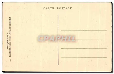 Grenoble - Plac Victor-Hugo i Forty — Wydawnictwo Mannono Fîtes, nr 108 — Rewers