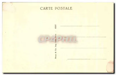 J. Dupré — Wieczór — The Evening — Muzeum Louvre — n° 2941 — Rewers