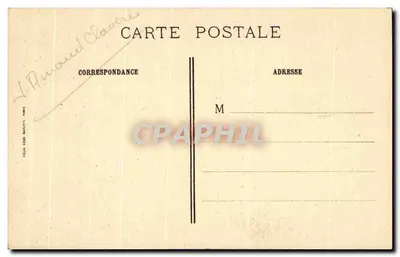 A Mãe Trabalhadora — Museu do Louvre — J.-E. Bulloz, Editor, N° 10091 — Verso