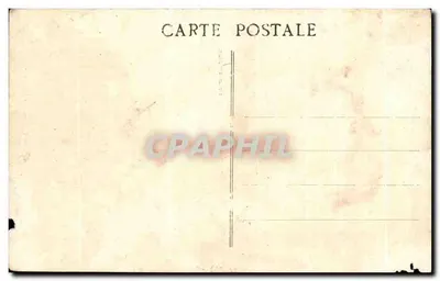 Bilhete postal antigo Merris Igreja Vitrais — Verso