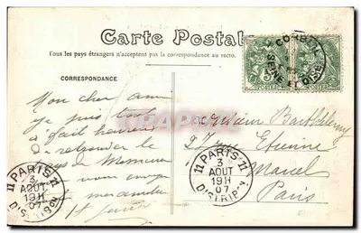 Mesnières — O Castelo — G. Herschau — Verso