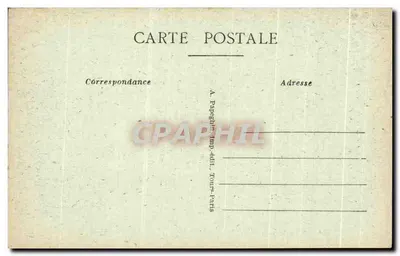 Azay-le-Rideau — Katedra, Wjazd (XII i XV wiek) — A. P. — Rewers