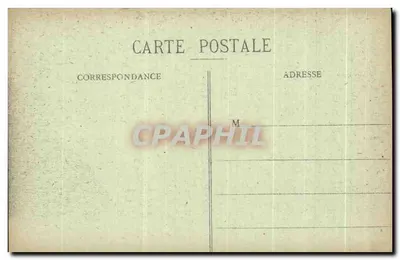 Azay-le-Rideau (Indre-et-Loire) — O Castelo e o Parque vistos das margens do Indre — A. B. — Verso
