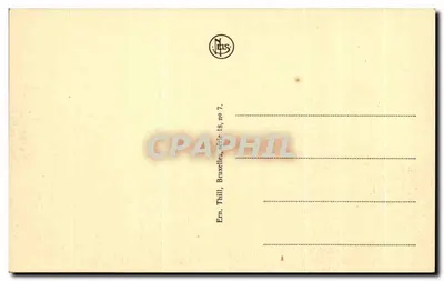 Spa — Panorama, Kursaal, Kasyno i Kościół — Ern. Thill, Bruksel, seria 18, nr 7 — Rewers
