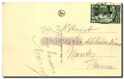 Gent — O Belfort — Het Belfort — editor LMS, número de série não visível — Verso