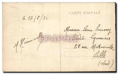Poço de Padirac (Lot) — Lago dos Grandes Gours — editor desconhecido, n° 14 — Verso