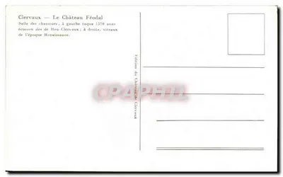 Clervaux — O Castelo Feudal — Sala dos Caçadores — Verso