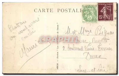 Lovagny — Zamek Montrottier — Muzeum Léon Marès — Rewers
