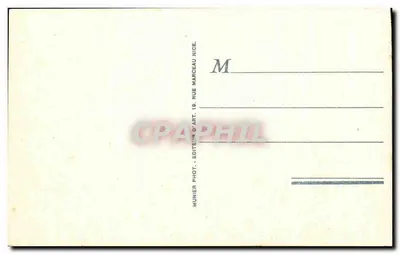Nice - Promenade des Anglais, die Hotels — R. M. — n°99 — Rückseite