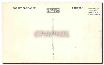 O Grande Saint-Bernard (Alt. 2.472 m.) — O Lago e o Hospício — ND — Editor ND, n° 529 — Verso