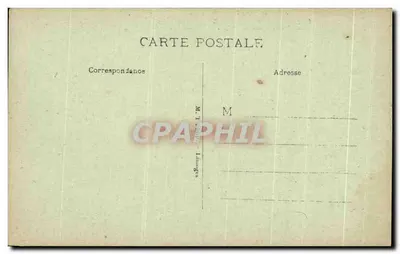 Os Pirineus — Bagnères-de-Bigorre, O Adour e a estrada de Campan — editor não identificado, n° 490 — Verso