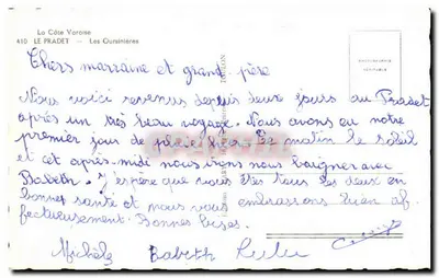 Visão da costa — A Costa Varoise — editor Mary — Verso