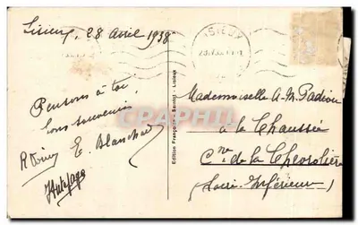 Lisieux – Vista parcial hacia la Basílica – F. S. — Reverso