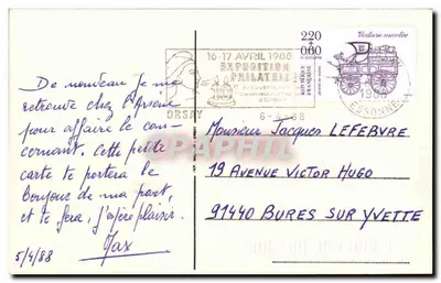 Orsay — A Grande Bouvèche, antiga fazenda do Castelo — Editor não identificado — Verso