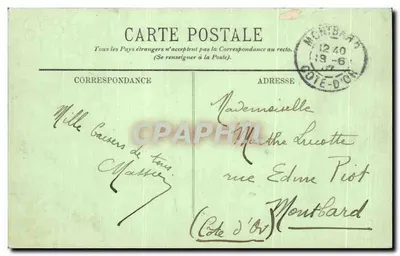 Vichy — Het bassin van het oude park — LL. n° 295 — Achterkant