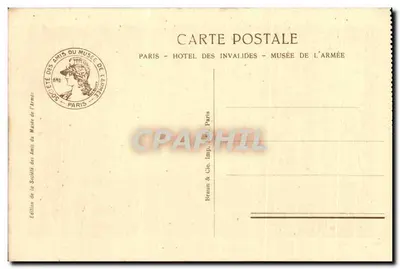 Sala Pétain — Banderas alemanas capturadas en 1914 — Société des Amis du Musée de l'Armée — Reverso