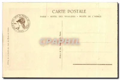 Sala Joffre — Museo dell'Armata — Parigi — Verso