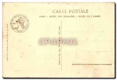 Chapelle du Dôme des Invalides — éditeur Braun & Cie, n° 3547 — Verso