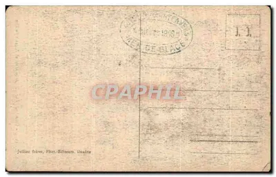 Chamonix — Aiguille Verte et Aiguille du Dru — J. J. - 2214 — Verso