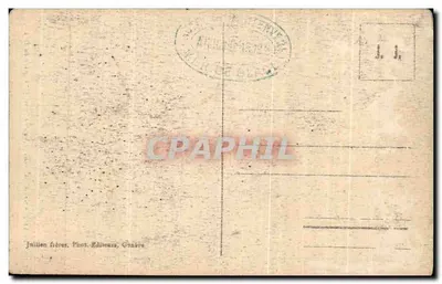 Chamonix — Aiguille Verte en Aiguille du Dru — J.J. n°2214 — Achterkant