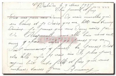 Mayence — Vue du Pont — éditeur H. S. M. N° 632 — Rewers