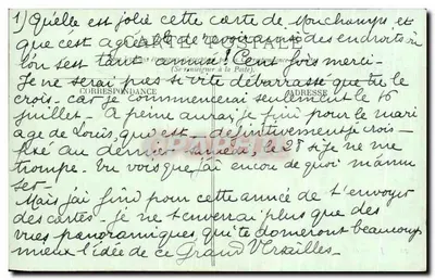 Jardines de Versalles — El Parterre d'eau — LL. — Reverso