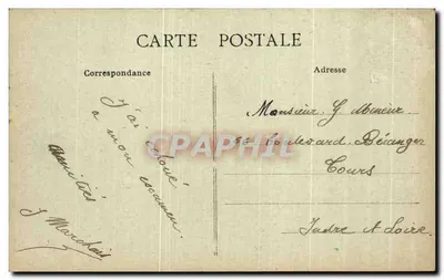 Angoulême - Katedra św. Andrzeja — Wieża zbudowana w XVII wieku — D. Jacquinon, wydawca, Angoulême — Rewers