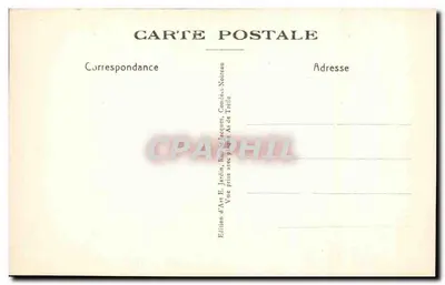 A Normandia Suíça — A Grande Roche, terra de lendas — Edição E. Jardin, Rue Salacques, Condé-sur-Treize — Verso