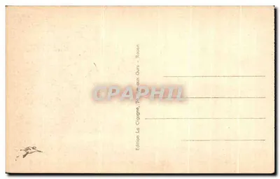Rouen — Plac Generała De Gaulle — Wydawca La Cigogne, nr 433 — Rewers