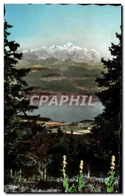 Lake Léman and the Mont-Blanc — Viewed from the Col de la Faucille — La Franche-Comté Pittoreque