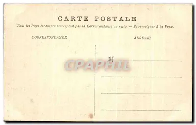 Lourdes — Vista tirada do Calvário — A. Villarès, editor, Toulouse — Verso