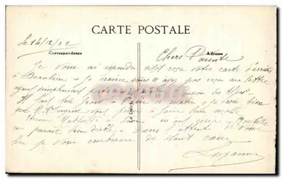 Paris — Nouveau Jardin du Louvre — 4589 — Verso