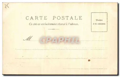 Paris — Allgemeine Ansicht (Jarinier und Charbonnier) — Verleger nicht sichtbar — Rückseite