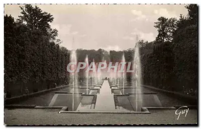 Les grandes Cascades et le Tapis vert — Domaine de Sceaux — Éditions d'Art GUY, Paris