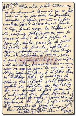 O viaduto de FADES (P.-de-D.) — O mais alto da França — editor LA CIGOGNE, n° 63.223.10 — Verso