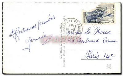 Le Mans — Hola desde Le Mans — Imp. Foto A. Dalbœu — Reverso