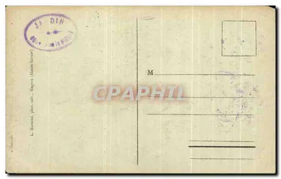 Góry Diosaz - Most Barme-Rousse — L. Morand, Mègeve (Haute-Savoie), n°599 — Rewers