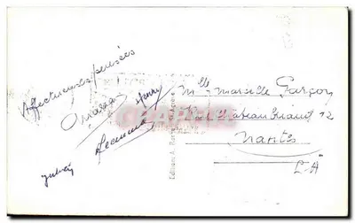 Gorges de l'Éyrouet perto de Infres — rota de Saint-Agrève ao Chéyland (Ardèche) — Edição A. Rache — n° 24 — Verso
