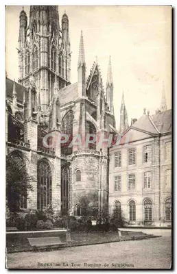 Rouen — A Torre Romana de Saint-Ouen