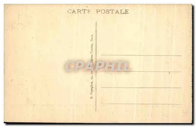 Versailles - O Palácio do Grande Trianon - O Salão dos Espelhos e a mesa de carvalho de Malabar de um único pedaço com 2 m. 76 de diâmetro - A.P. — Verso