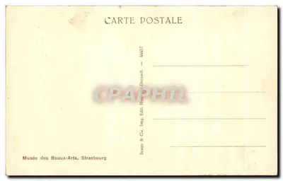 Nicolas Langret — Cena da Comédia Italiana — Museu dos Belos-Artes, Strasbourg — Verso