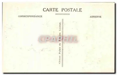 Kościół Świętego Piotra — Lisieux — Wydawnictwo Palats du Rosdre — Rewers