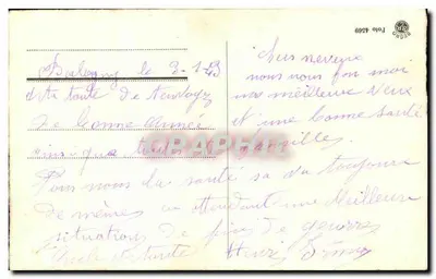 Dois esquiadores em uma encosta nevada — Boa Ano — Begro — Verso
