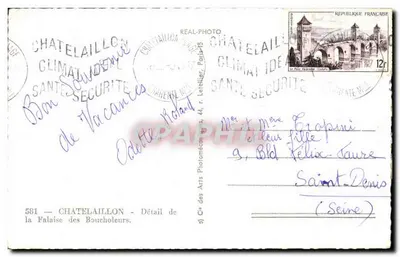 Falaise dos Boucholeurs — Châtelaillo — detalhe — Cie des Arts — Verso