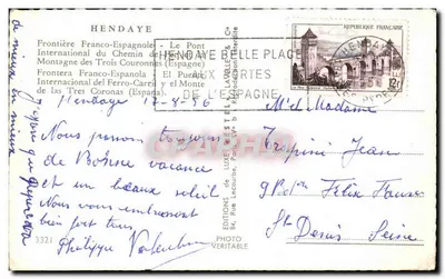 Ponte d'Estel — visão do ponte sobre o rio — Editor Estel — Verso