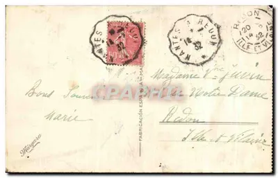Vitoria - Palácio da Excelentísima Diputación — G.H. Alsinia, Madrid, n°14 — Verso