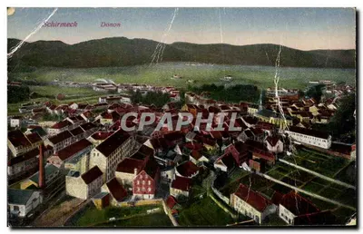 Schirmeck Donon — vista aérea — Verlag Adolf Bachtmann, n° 24